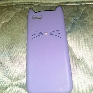 iphone 6/6s purple cat phone case